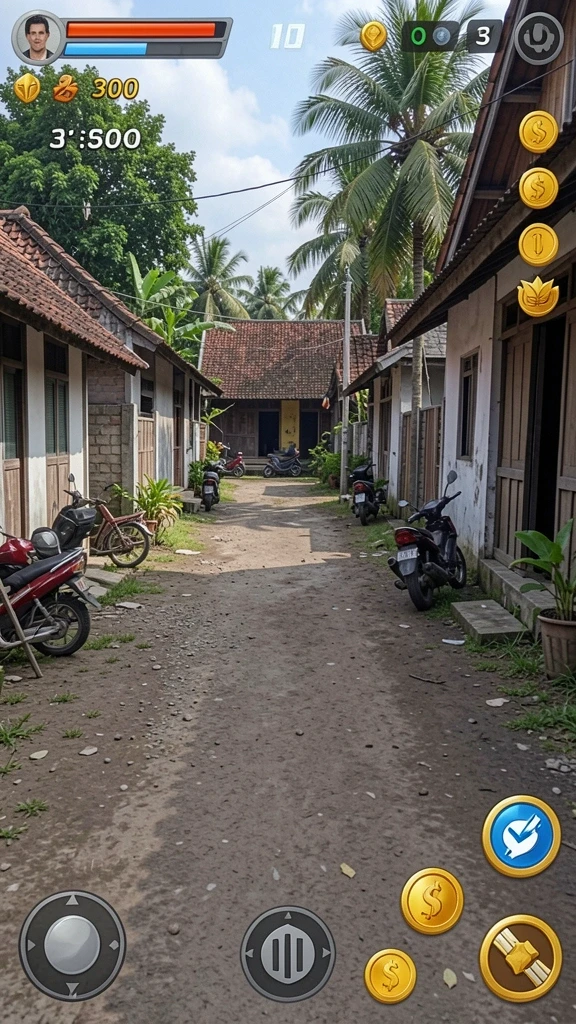 ldn11 - Pemandangan yang menakjubkan dalam setiap level permainan.