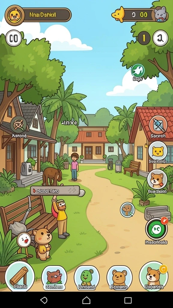 maxseru - Tangkapan layar dari gameplay yang mendebarkan.